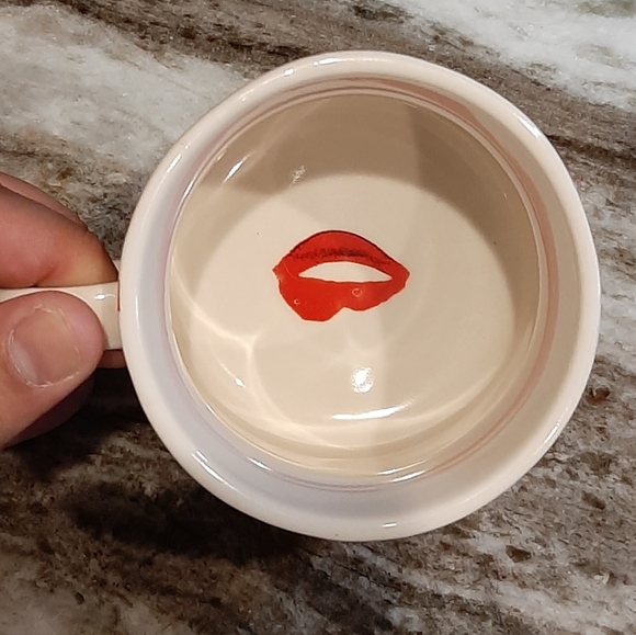 Anthropologie Kate Roebuck lip mug cup - Picture 6 of 7